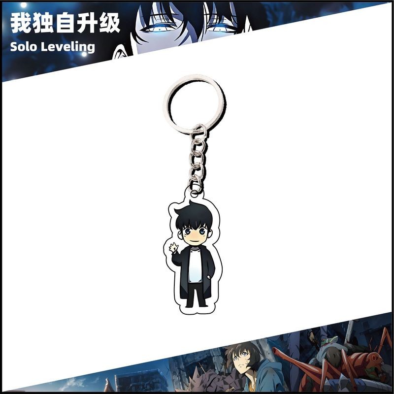 Móc khóa Acrylic Solo Leveling – Beru Ant King | Charm móc khóa Anime Fanmade | Túi Manhwa Merch Pendan