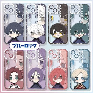 Ốp Lưng Cho Samsung Galaxy S25 Ultra S24 Plus S24FE S23FE A56 A36 A26 A16 5G Vỏ Điện Thoại Di Động Anime BLUE LOCK Hoạt Hình Dễ Thương Chống Sốc Mềm Mại Trong Suốt