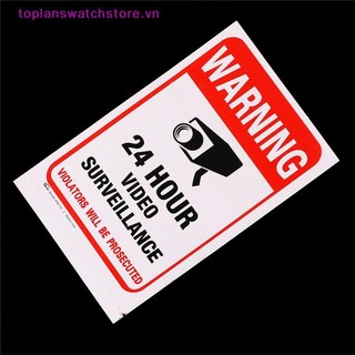 Toplanswatchstore 5 Chiếc 24H Camera Quan Sát Hệ Thống Camera An Ninh Cảnh Báo Ký Dán VN