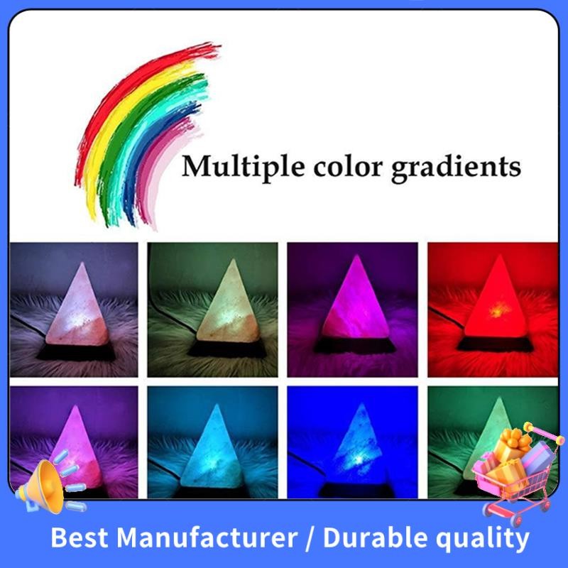 Himalaya Pha Lê USB LED Kim Tự Tháp Đèn Trang Trí Khí Quyển