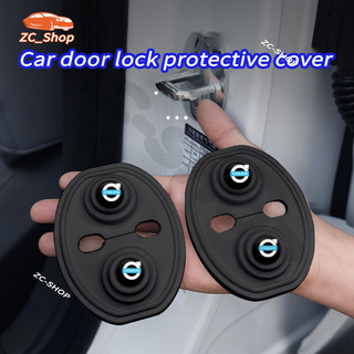 Volvo   Khóa Cửa Ô Tô Vỏ Bảo Vệ Khóa Cửa Giảm Chấn Cửa  Xe Lặng Phụ Kiện Cho Volvo XC90 XC60 XC40 V60 S90