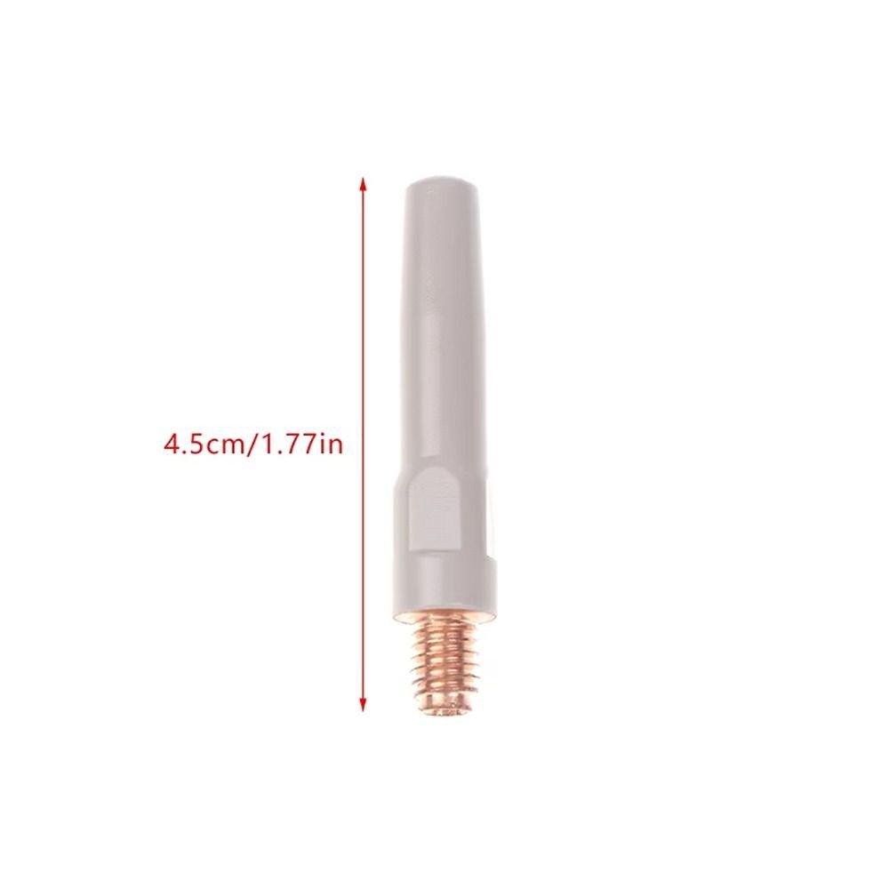 YMIFI 1 Cái Đầu Phun MIG, Lớp Phủ Đồng Bảo Vệ Đầu Tiếp Xúc Hàn, Bền Dẫn Điện 0.8 / 1.0 / 1.2mm 45mm Bộ Phận Dụng Cụ Hàn