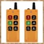 2X Điều khiển từ xa không dây công nghiệp chống nước công suất cao EV1527 Chip AST 2000M Tầm xa 433Mhz 6 nút