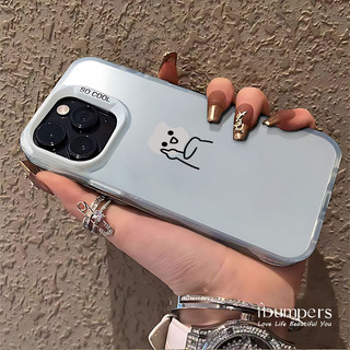 ibumpers Ốp Điện Thoại iPhone Dễ Thương Ngộ nghĩnh Họa Tiết Apple Cho IPhone 16 15 14 12 13 11 Pro Max IP 7 8 Plus X XS XR Ốp Lưng IMD Cứng Và Nhẵn