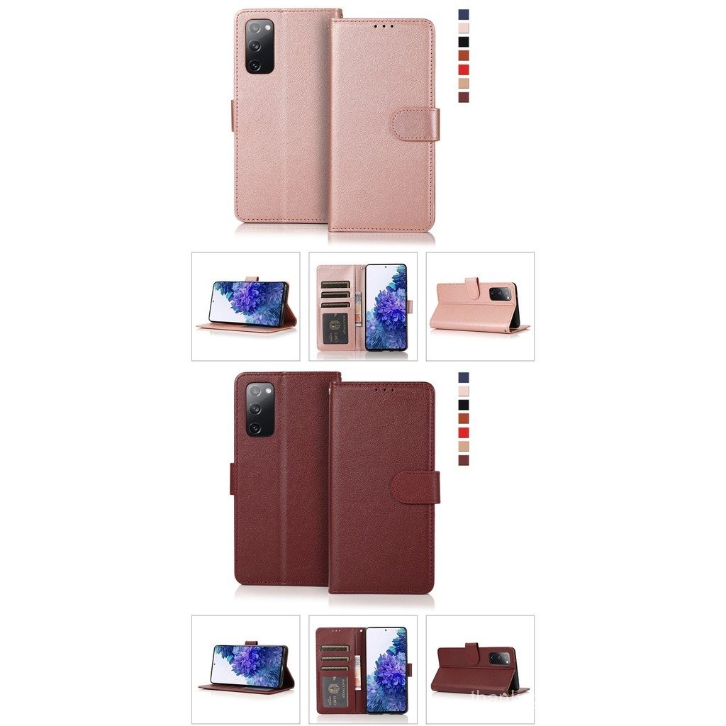 Ốp cho iPhone 11 12 13 14 XS Max x XR 5 5S SE 2 3 2022 6 6S 7 8 Plus Ví da PU Ốp lật có khe đựng thẻ Giá đỡ điện thoại giá đỡ điện thoại bằng silicon TPU mềm bộ giảm chấn 2lu3