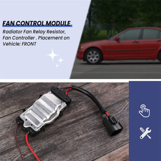 🔥[Giao hàng nhanh] Bộ điều khiển quạt tản nhiệt ô tô cho BMW 3Series E46 316Ci 3116Ti 318Ci 318I 318Ti 320Ci 320I 323Ci 328I 330I 7561757