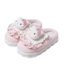 Dép lông Hello Kitty đế dày thời trang thu đông dễ thương cho nữ