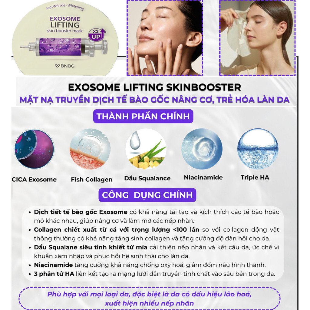 Ảnh Hộp 10 miếng mặt nạ BNBG Vita Genic Jelly Mask 30ml dưỡng trắng, phục hồi, cấp ẩm, ngừa lão hóa 3