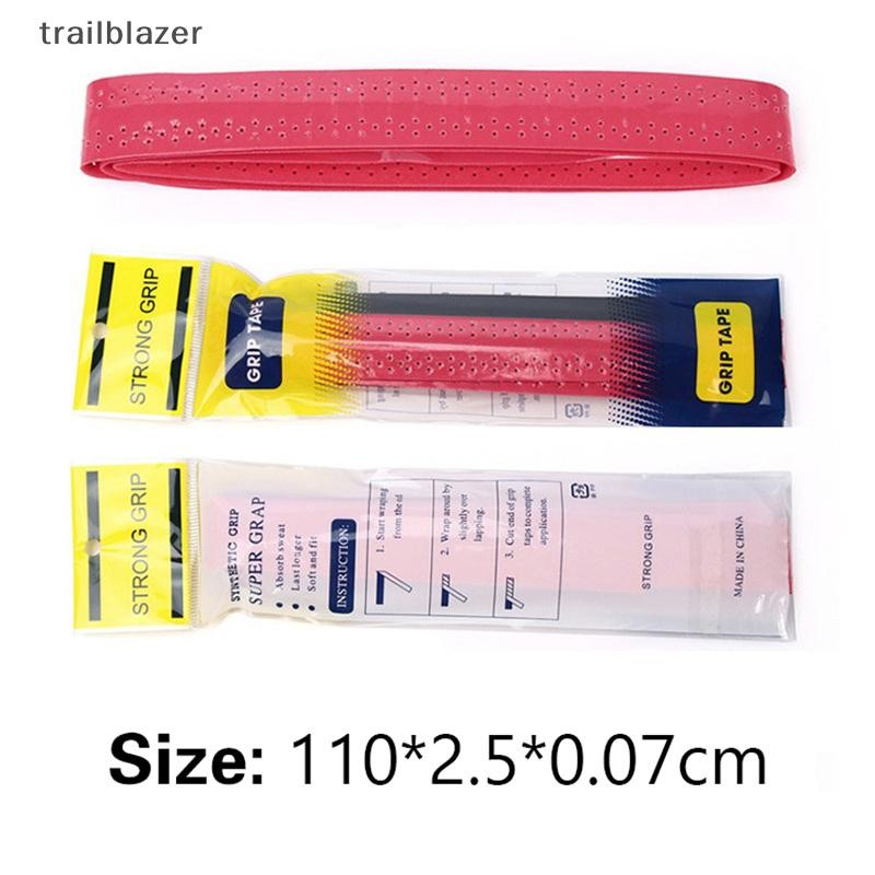 Trailblazer Vợt Cầu Lông Sweatband Siêu thấm Chống Trơn Trượt Thoáng Khí Dây Buộc Cho Tennis Cầu Lông Cần Câu Băng Thay Thế Mồ Hôi Ban Nhạc Mới