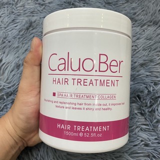 Dầu hấp ủ tóc siêu mượt collagen Caluo.Ber Hair Spa Treatment 1500ml [ TN ]