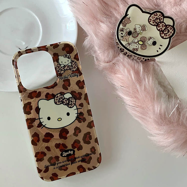 Ốp lưng cứng Tương thích với iPhone 13 14 14Pro 14ProMax 15 15Pro 15ProMax 16 16Pro 16ProMax 17 17Pro 17ProMax Ốp nam châm họa tiết mèo con in họa tiết