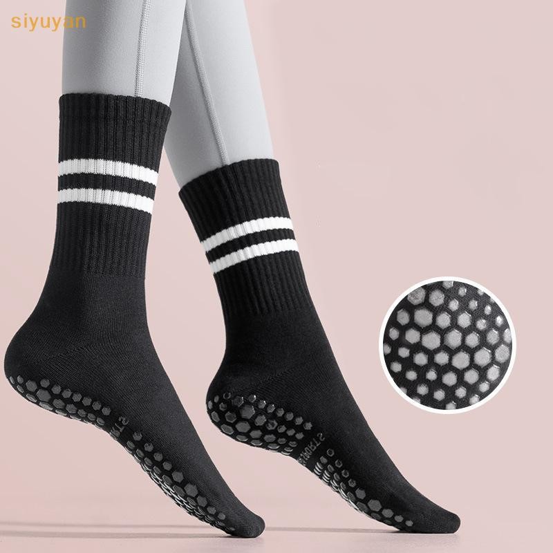 Siyuyan Silicone Chống Trơn Trượt Trong Nhà Thể Dục Pilates Tất Tập Yoga Thể Thao Nữ VN