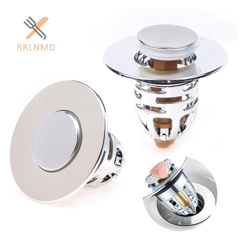 RRLNMD Sáng Tạo Bồn Tắm Cắm Flip Cover Chậu Rửa Bounce Up Loại Báo Chí Thoát Nước Lọc Phụ Kiện Nhà Bếp Chặn Phòng Tắm MỚI