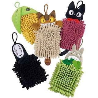 Khăn tay phong cách hoạt hình Chenille Hàng xóm của tôi Totoro Thêu khăn cỡ nhỏ