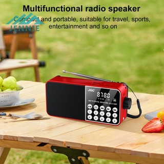 Đài phát thanh di động Mini Máy phát sóng tương thích Bluetooth Hỗ trợ vô tuyến Thẻ TF Máy nghe nhạc MP3 âm thanh nổi cho cơn bão khẩn cấp [jennie1.vn]