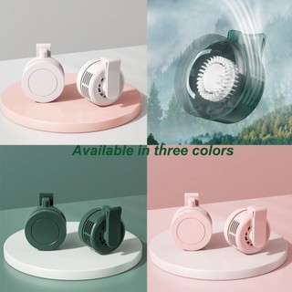 Quạt thắt lưng treo RISEDOT, Quạt điện không cánh Mini im lặng 3 tốc độ có thể điều chỉnh 360 độ, Máy làm mát không khí có thể sạc lại USB lâu trôi