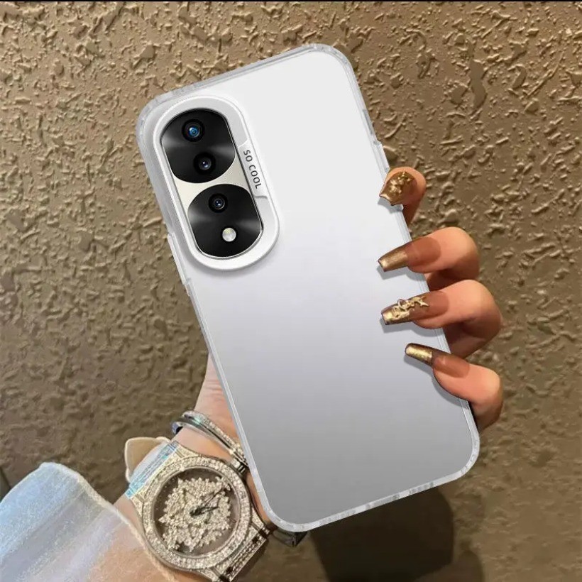 Dành Cho Honor 70 Ốp Lưng Honor 70 FNE-AN00, FNE-NX9 Ốp Lưng Điện Thoại Matte Laser Nhiều Màu Sắc Ốp Lưng Giáp Chống Sốc