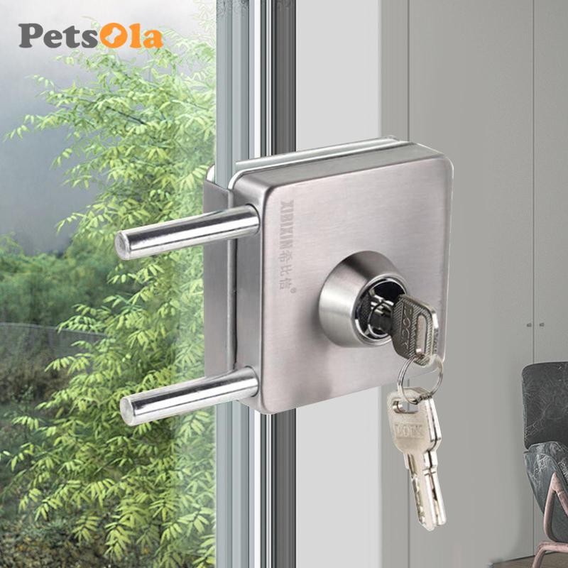 Khóa Cửa Kính Đẩy Khóa Cửa Trượt Cao Cấp Hiệu Suất Cao Cấp Chống Mất Khóa An Ninh Cho Phòng Ngủ