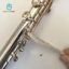 Saxophone Lỗ Âm Thanh Chìa Khóa Làm Sạch Swab Bàn Chải Làm Sạch Tiện Lợi Chắc Chắn Sax Vệ Sinh Và Chăm Sóc Cho Sax Clarinet Phụ Kiện