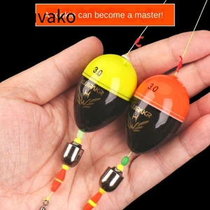 Muvako Bộ phao câu cá MUVAKO, Phụ kiện Bobber câu cá biển Karaman Stick, Nút chặn chìm chì chuyên nghiệp Phao câu cá bằng đá bền