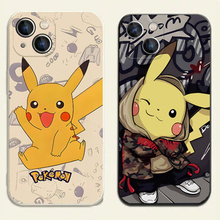 Ốp Lưng Cho Redmi A3 A2 A1 14C 13C 12C 10C 9A 9C 9T 12 10 9 8 K60 K40 K30 Note 14 13 PRO 12 Plus 12S Ốp Lưng Pokemon Pikachu Thời Trang Anime Dễ Thương Hoạt Hình Silicon
