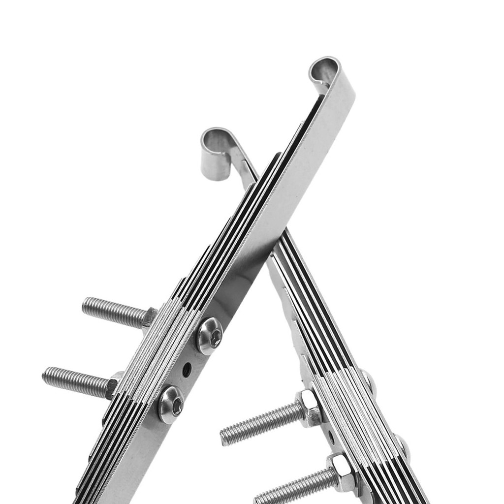 Bộ giảm xóc lá Đồ chơi trục không chạy bằng cho tấm thẳng cho xe sở thích RC 1 / 14 DIY Sửa đổi