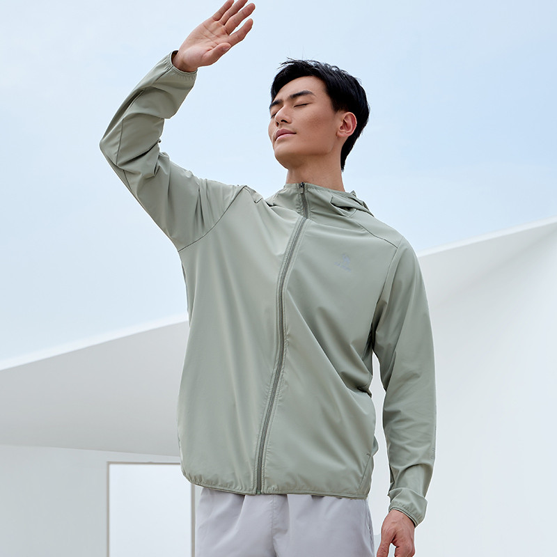 Ảnh CAMEL CROWN Thể Thao Ice Silk Chống Nắng Quần Áo Nam Áo Cardigan Chống Tia Cực tím Quần Áo Nhanh Khô 1
