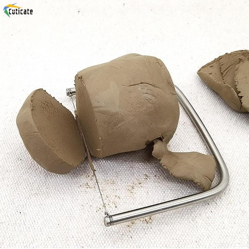 3 Máy Cắt Dây Đất Sét, Dụng Cụ Cắt Tay Cầm Thoải Mái Cho Gốm Sứ Cắt Nghệ Sĩ Thủ Công Bánh Xe Gốm