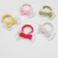 YT4 Dây Cao Su Mũ Phụ Kiện Tóc Dây Buộc Tóc Ren Handmade Nơ Không Làm Hại Tóc