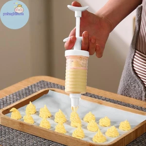 Pufangbliss 8 Vòi Phun Ống Bằng Nhựa Kem Nướng Dụng Cụ Bánh Ngọt VN