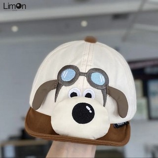 Mũ bóng chày Chó con mùa xuân và mùa thu Mũ Lưỡi Trai mềm thời trang trẻ em