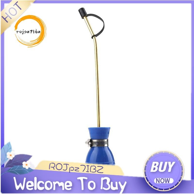Bug Treatment Powder Duster Diatomaceous Earth Bulb Duster / Powder Applicator Bulb with Long Copper Tube
