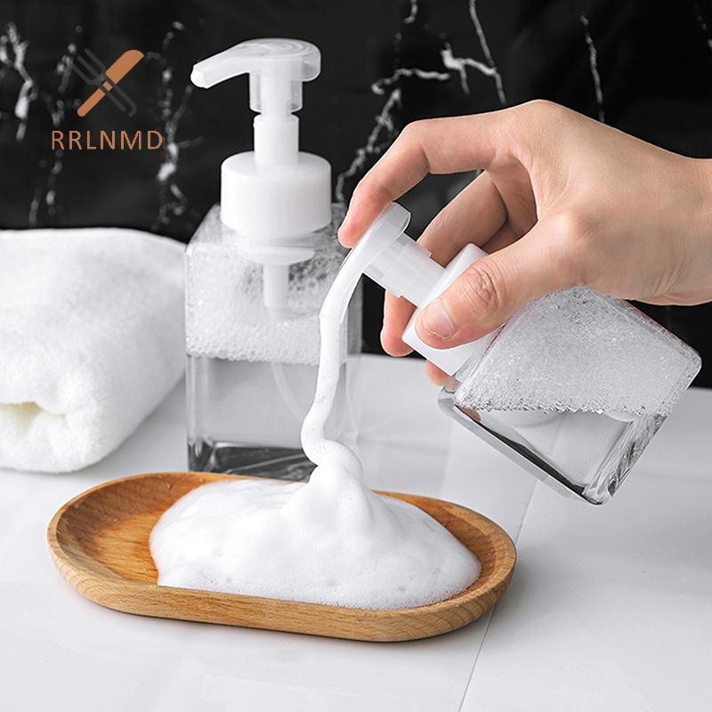 RRLNMD 250 / 450ml Hộp Đựng Bọt Lớn Chai Bơm Nhựa Xà Phòng Rỗng Chai Có Thể Đổ Lại Cho Du Lịch Dầu Gội Chai MỚI