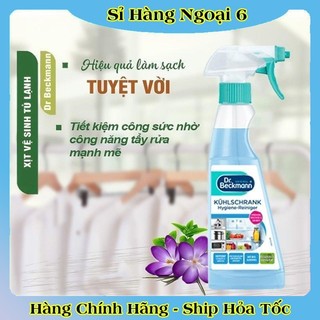 [Date mới] Chai xịt vệ sinh tủ lạnh Dr Beckmann vệ sinh khử mùi tủ lạnh, tủ đông của Đức
