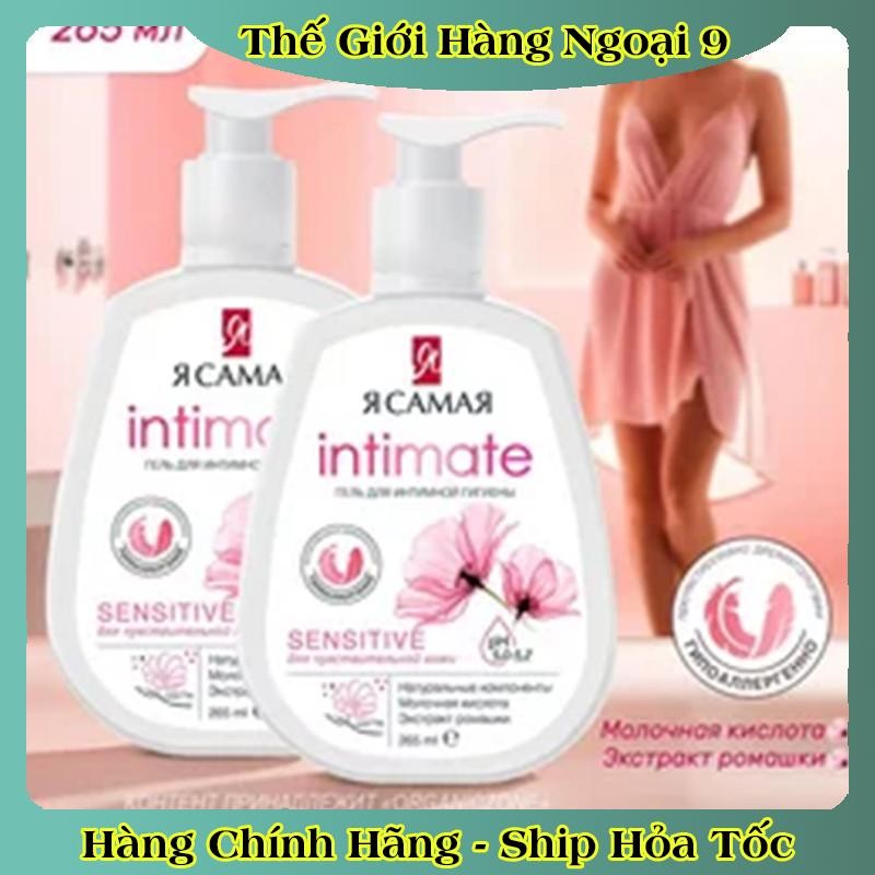 [CÓ CHE TÊN] Dung dịch vệ sinh Intimate YA SAMAYA 265ML của Nga