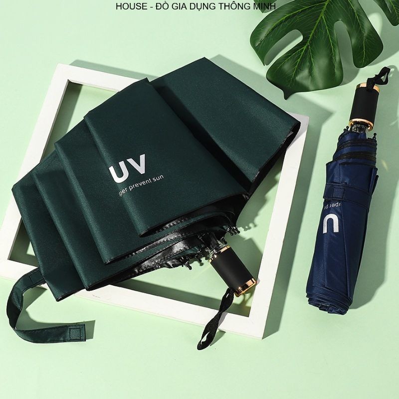{GIÁSIÊURẺ}  Ô che nắng chống tia UV, Ô đi mưa cầm tay tiện ích