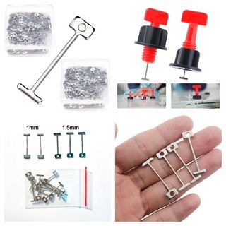 Túi 50 Cái Ke Cân Bằng Gạch Ốp Hàng Bóng Loại 1 (Tái Sử Dụng Được Nhiều Lần) Ke Vít Cân Bằng Gạch Ốp SUNND