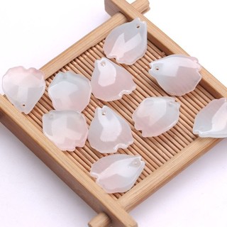 20 bông hoa cánh hoa men màu diy phong cách cổ phong cách kẹp tóc Hán phục chất liệu làm mũ đội đầu diy NHDZ 3AC4