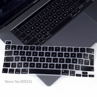 Azerty Pháp Bàn Phím Bao Da Phiên Bản EU Cho MacBook Pro 13 inch 2020 A2289 A2251 A2338 M1 Chip Cho MacBook Pro 16 "2019