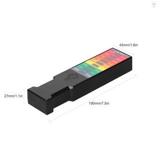 Di Động Điện Từ Trường EMF Gauss Máy Đo Cầm Tay EMF Máy Đo Từ Tính Màn Hình Nhà Môi Trường Điện Từ Máy Phát Hiện Điện Từ 9 LED Gauss Meter