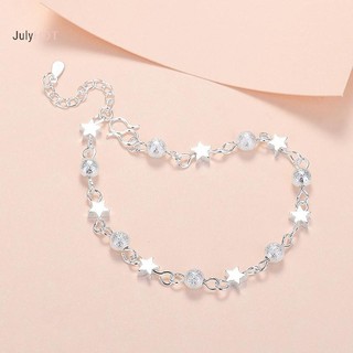 Vòng tay ngôi sao tươi JULYHOT dành cho nữ Vòng tay hạt tròn cá tính Thời trang Hàn Quốc Massivedeals