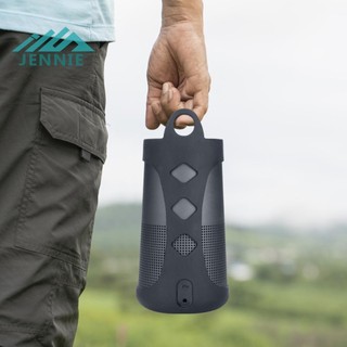 Vỏ loa di động tương thích Bluetooth Vỏ bọc da loa chống sốc có Carabiner cho Bose SoundLink Revolve / Revolve + I II [jennie1.vn]