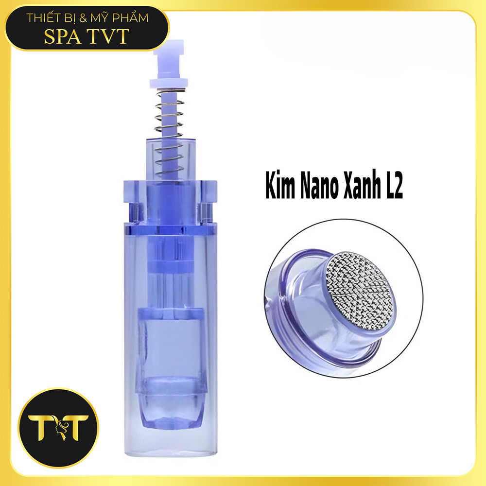 Kim XANH GÀI ĐẦU 1/3/ NANO/ 12/36 DÙNG ĐỂ VI KIM VÀ PHI KIM dùng cấy tinh chất ,mụn nám sẹo rỗ