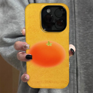 Ốp điện thoại 2 trong 1 màu cam cùn tương thích với iPhone 15 Pro Max, Apple 16 14 Plus 11 / 12 / 13 Pro Max, vỏ bảo vệ chống sốc mới