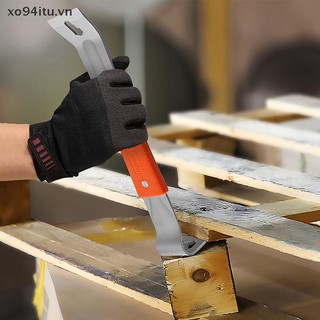 XOITU Pry Bar Thép không gỉ Đai ốc Crowbar với M4-M6 Ổ cắm lục giác và cờ lê Góc kéo móng tay để nâng nâng nâng nâng kéo VN