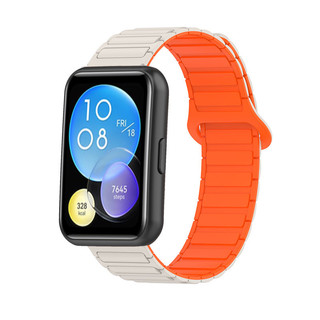 Dây đeo silicon từ tính chống nước cho đồng hồ Huawei Watch Fit-New-SE-Speccial Edition / Fit 2 / Fit 3 / Fit 4 Pro / Fit5