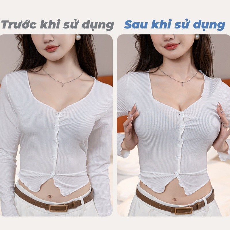 Áo Lót Nữ Áo,bra su có đệm mút nâng ngực,mỏng nhẹ thoải mái,Dây Lưng Chéo,Áo Ngực Su Không Gọng