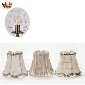 Vải Đèn Chùm Vải Bóng Đèn Handmade Lắp Ráp Đơn Giản Vỏ Đèn Tường