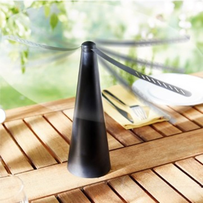 Quạt chống côn trùng Sạc USB,Máy đuổi ruồi cánh quạt đa chức năng ngoài trời,Bảo vệ thực phẩm