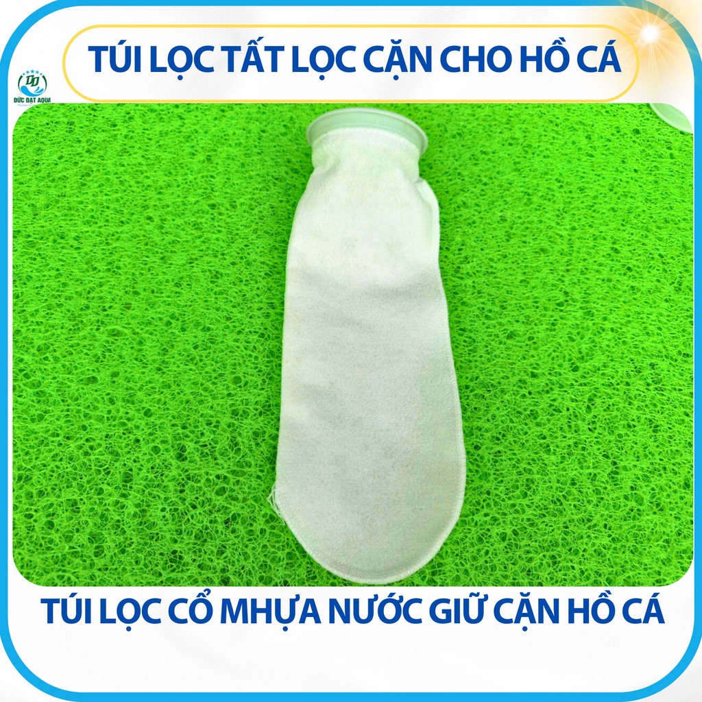 Túi lọc cổ nhựa tất lọc cặn cho hồ cá cảnh, thủy sinh,cá biển thế hệ mới hàng kỹ 5